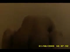 Using my saturated meat stick in her twat, my novice wife is having fun with her inside wench.